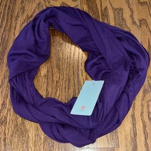 Peach Brand, Infinity Scarf, Eggplant